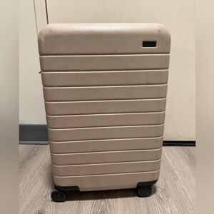 Away The Bigger Carry On Luggage in Sand